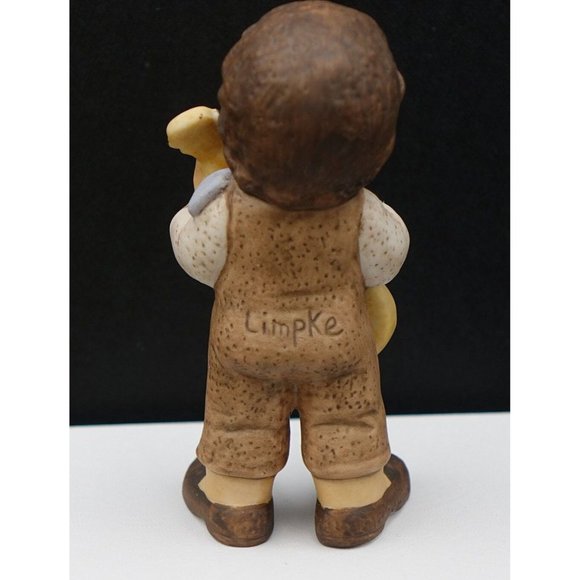 Vintage Goebel Figurine, Nina Marcos, Limpke, Boy Figurine Playing Guitar - Picture 3 of 7